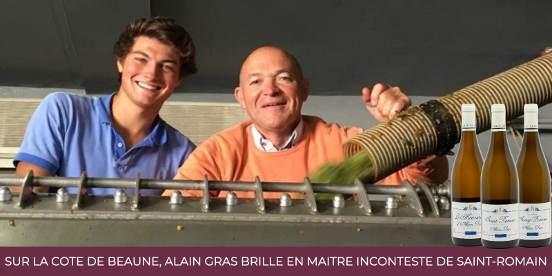  Sur la Côte de Beaune, Alain Gras brille en maître incontesté de Saint-Romain avec le millésime 2022